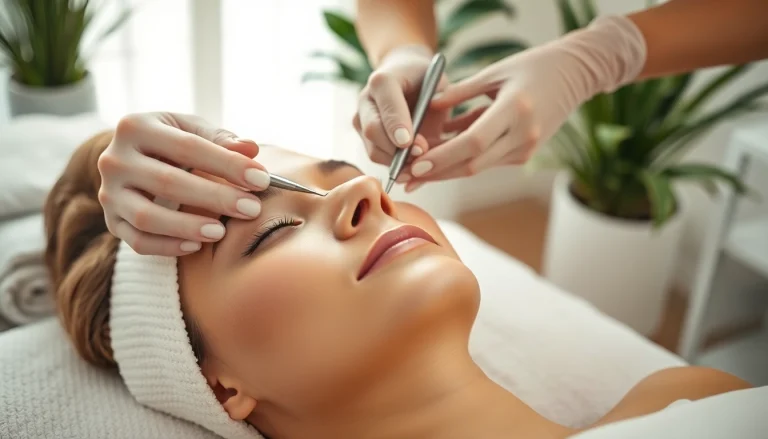 Enhance your complexion with a Dermaplane Facial procedure removing dead skin cells for smoother skin.
