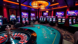 Experience thrilling gaming moments at GG88 with vibrant tables and exciting promotions.