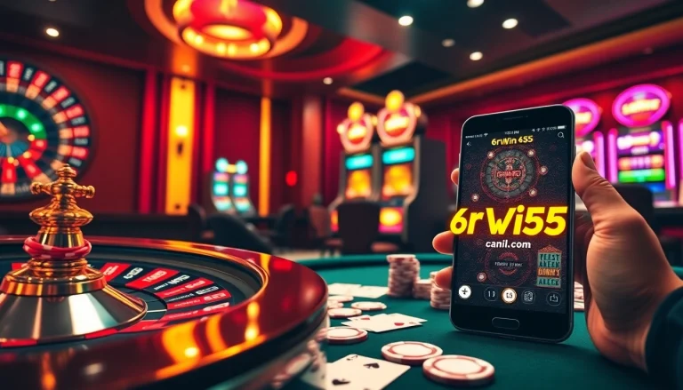 Experience excitement at 6rwin55 com with vibrant casino games and thrilling bets.