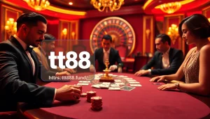 Engage in a thrilling poker game with highlights of the dynamic atmosphere of https://tt88.fund/ casino.
