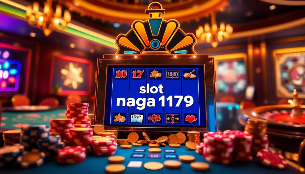 Experience thrilling gameplay at slot naga169 login with vibrant casino ambiance and engaging slot machines.