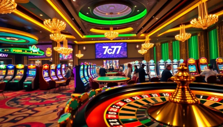 Experience the thrill of betting at 7c77 casino with exciting games and vibrant atmosphere.