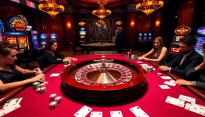 Experience the excitement of gambling with https://lc88.markerting at a luxurious roulette table surrounded by action.