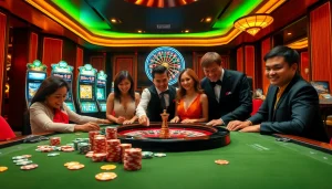 Experience the excitement of gambling at Nhà Cái 56WIN with thrilling games and vibrant atmosphere.