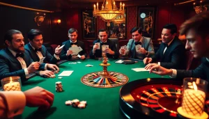 Join the action at 6L777 VIP with thrilling poker games and stylish casino decor.