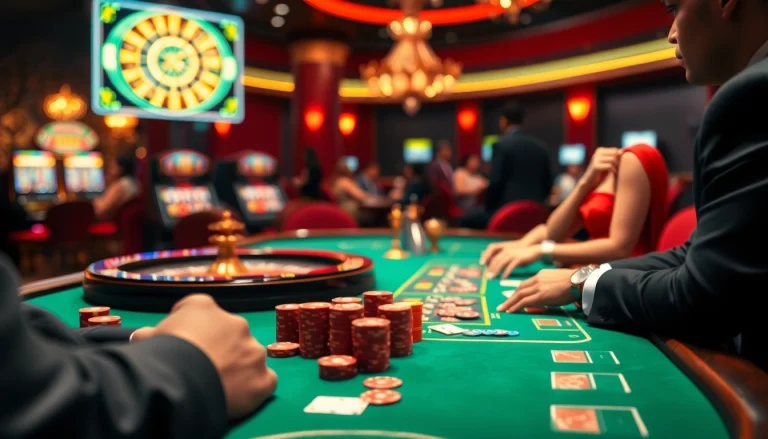 Experience thrilling gameplay on WW88 with dazzling casino tables and vibrant poker chips.