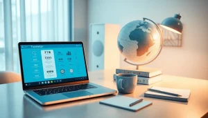 Efficient translation workspace featuring 网易有道翻译 interface and modern technology.