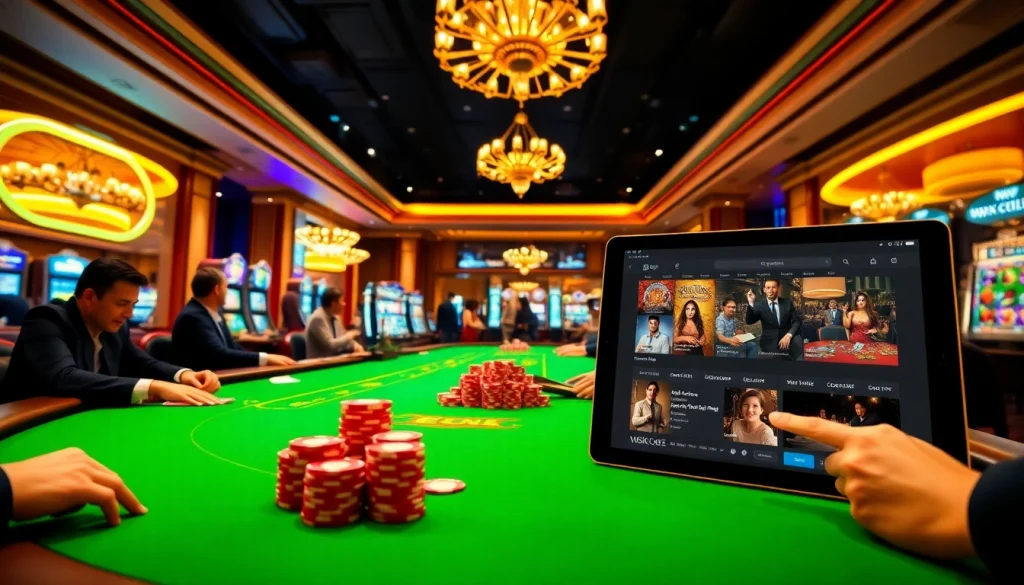 Experience the thrill of baccarat and poker at bong88.casa with vibrant gaming tables and luxury.