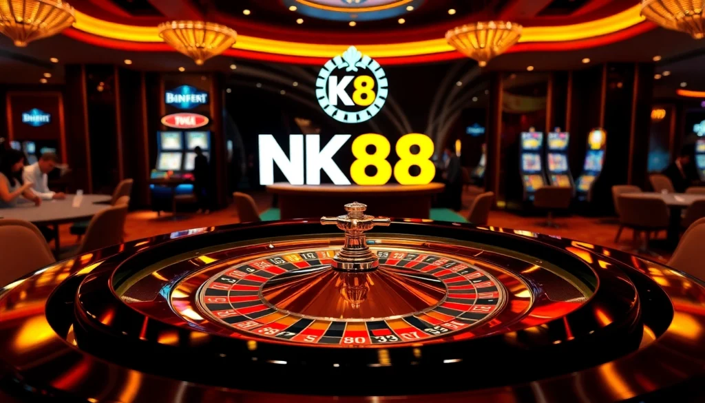 Experience thrilling gameplay at NK88 with engaging tables and exciting casino action.