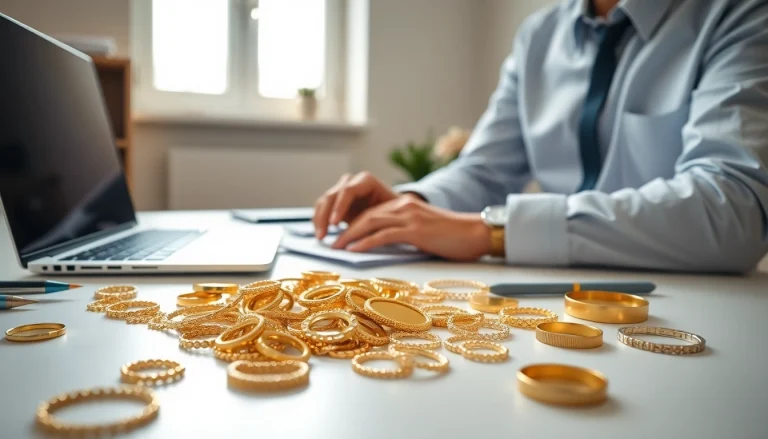 Vendi il tuo oro comodamente con compro oro a distanza in un ambiente professionale.