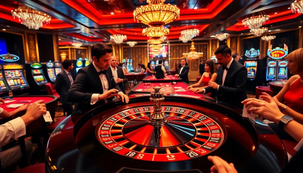 Experience the excitement of high-stakes gaming at QQ88COM casino with thrilling roulette and poker.
