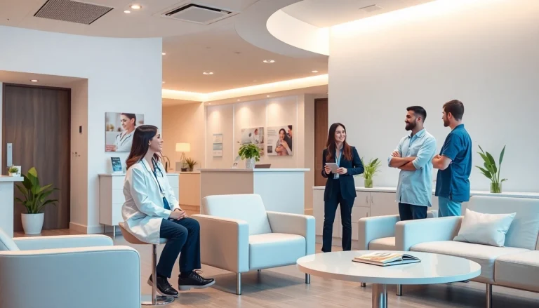 上野クリニックの歓迎感あふれる院内と、良い口コミ・評判を示す写真