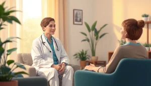 Understanding depression symptoms through supportive therapy in a calming environment.