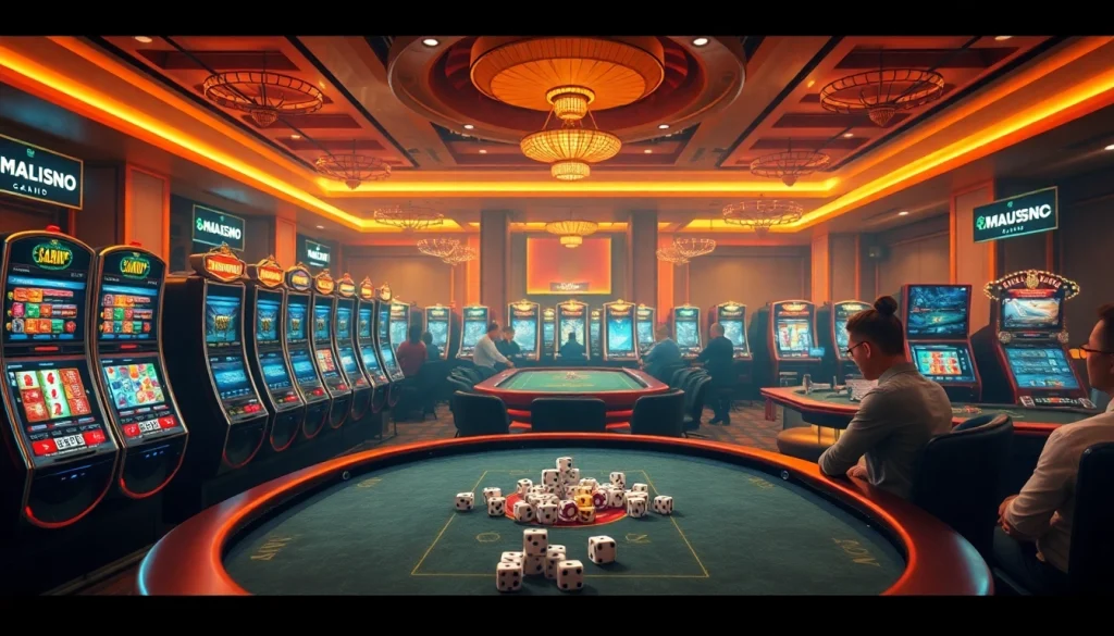 Experience the thrill of betting at nhà cái thabet with vibrant games and professional casino tables.