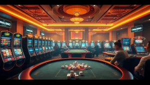 Experience the thrill of betting at nhà cái thabet with vibrant games and professional casino tables.